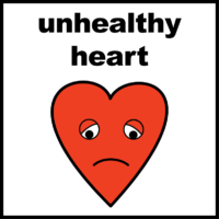 unhealthy heart