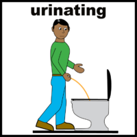urinating