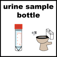urine sample bottles
