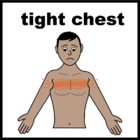 tight chest