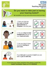 Thumbnail for Do you want to take part in having your hearing tested?