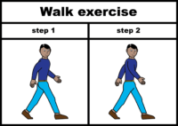 Walking exercise