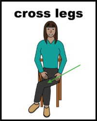 cross your legs