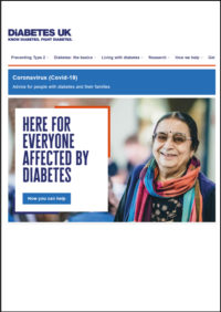Thumbnail for Diabetes UK website 
