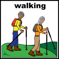 walking hiking over 65’s