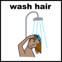 wash hair V2