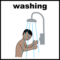 washing