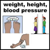 weight height blood pressure