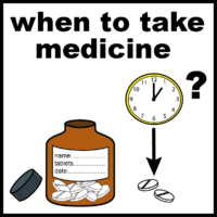 when to take medicine