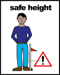 precautionary height