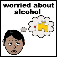 worried about alcohol