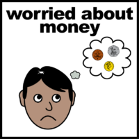 worried about money