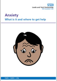 Thumbnail for Anxiety What is it & where to get help booklet
