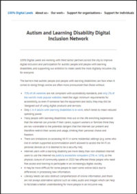 Thumbnail for Autism and Learning Disability Digital Inclusion Network