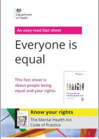 Thumbnail for Equality Act  easy read 