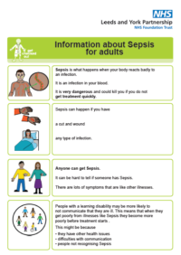 Thumbnail for Information about Sepsis for adults 