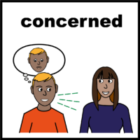concerned