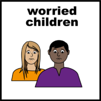 worried children