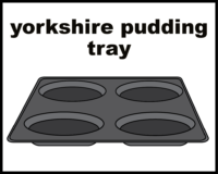 yorkshire pudding tray