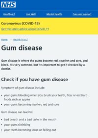 Thumbnail for Gum disease