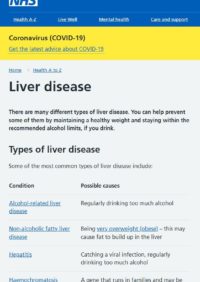 Thumbnail for Liver disease