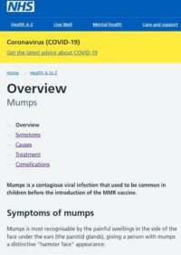 Thumbnail for Mumps