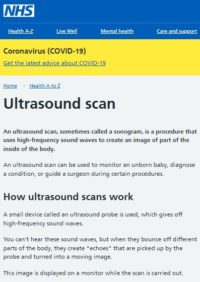Thumbnail for Ultrasound scan