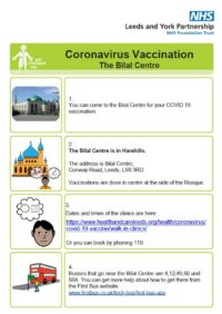 Thumbnail for Coronavirus Vaccination Bilal Centre