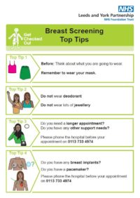 Thumbnail for Breast Screening Top Tips