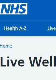 Thumbnail for NHS live well 