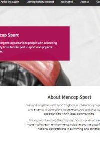 Thumbnail for Mencap Sport 