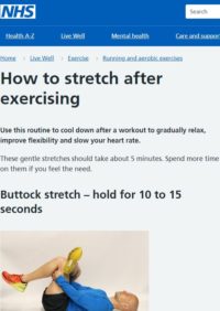 Thumbnail for How to stretch after exercise