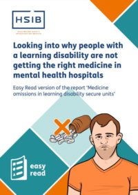 Thumbnail for Looking into why people with a learning disability are not getting the right medicine in mental health hospitals