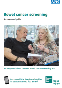 Thumbnail for Bowel cancer screening - An easy read guide 