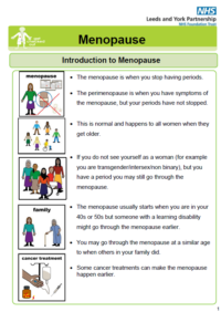 Thumbnail for Menopause Booklet 