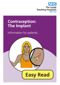 Thumbnail for Contraception implant easy read 