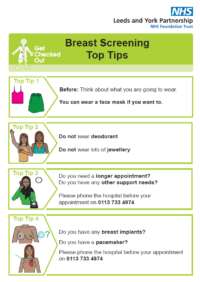 Thumbnail for Breast Screening Top Tips