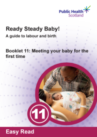 Thumbnail for Ready Steady Baby! Booklet 11: Meeting your baby for the first time