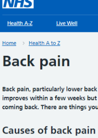 Thumbnail for Back pain 