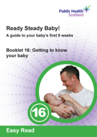 Thumbnail for Ready Steady Baby! Booklet 16: Getting to know  your baby