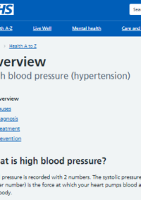 Thumbnail for High Blood Pressure (Hypertension)