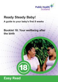 Thumbnail for Ready Steady Baby! Booklet 18: Your wellbeing after  the birth