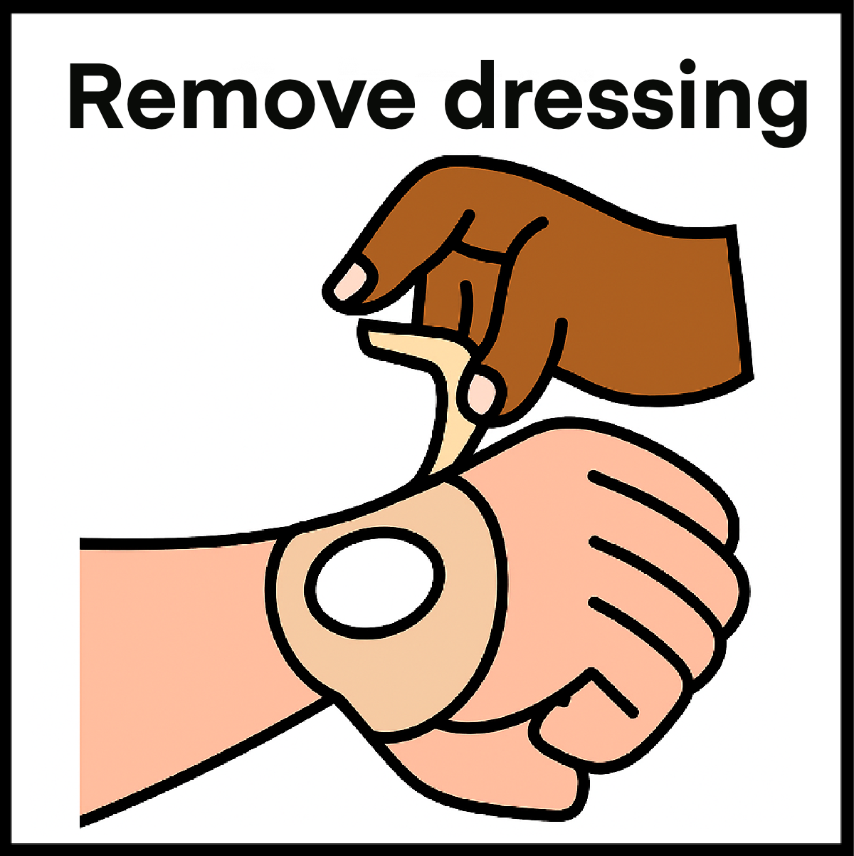 Remove Dressing